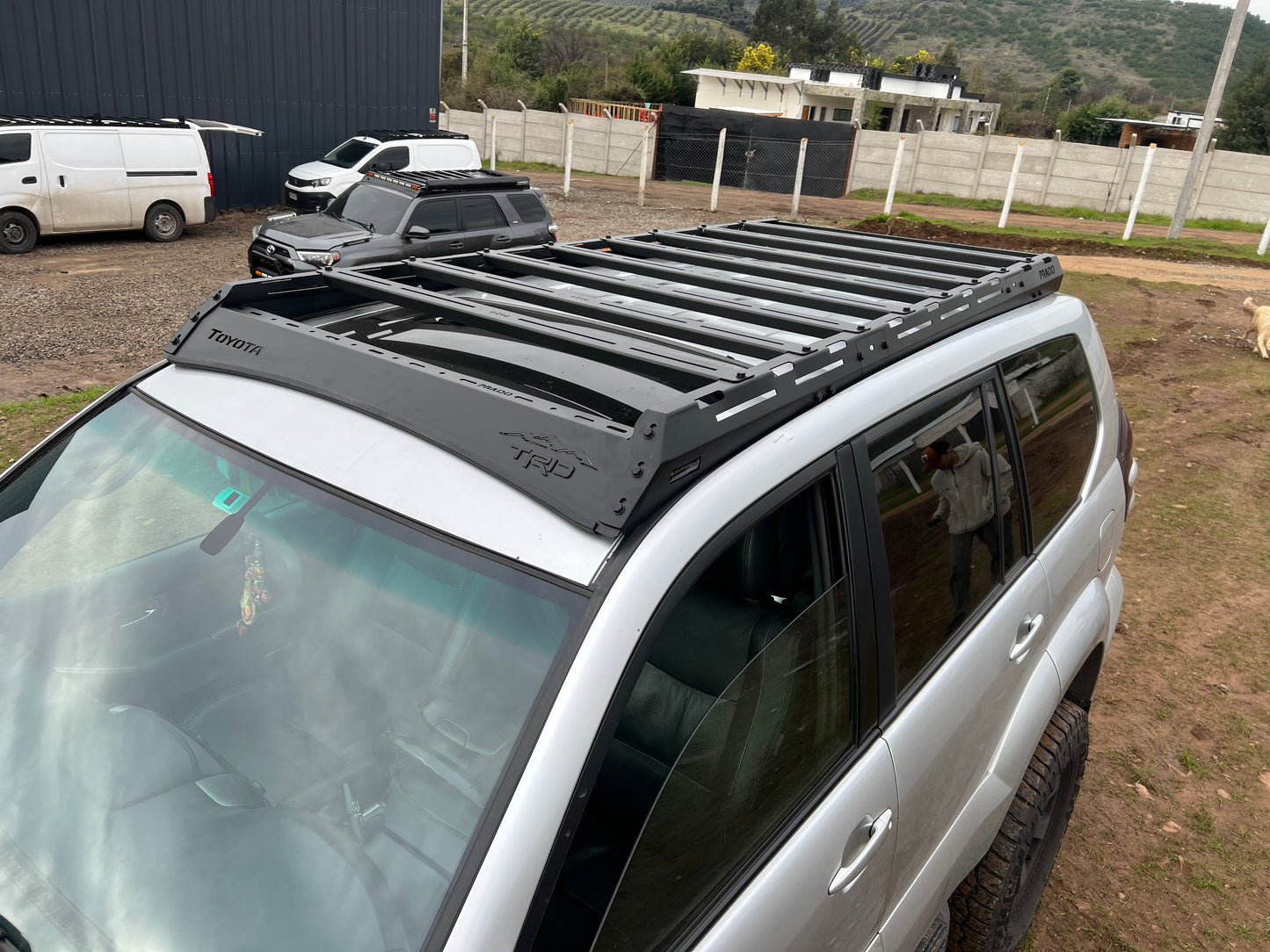 Rack de techo Toyota Prado J120
