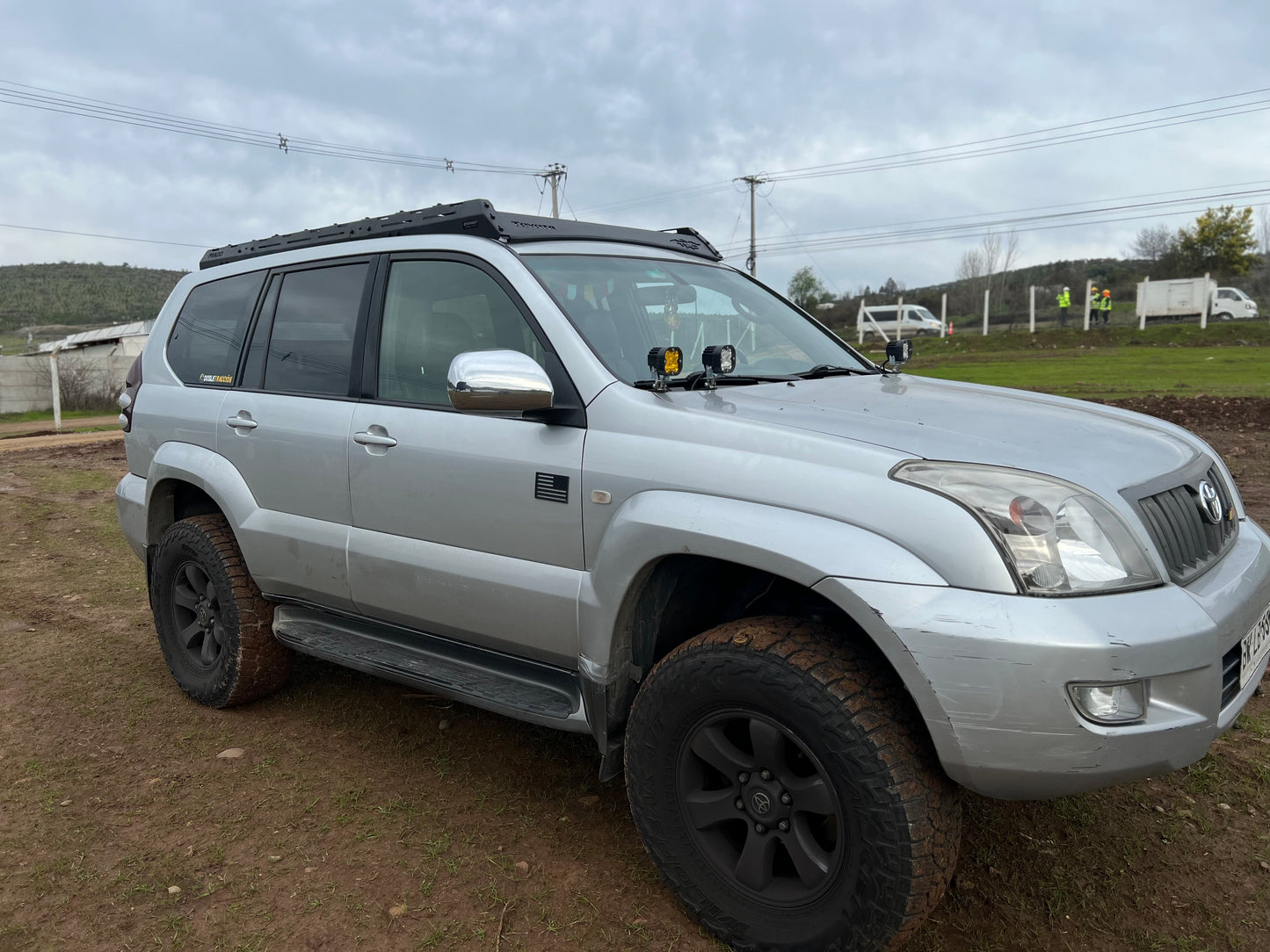 Rack de techo Toyota Prado J120