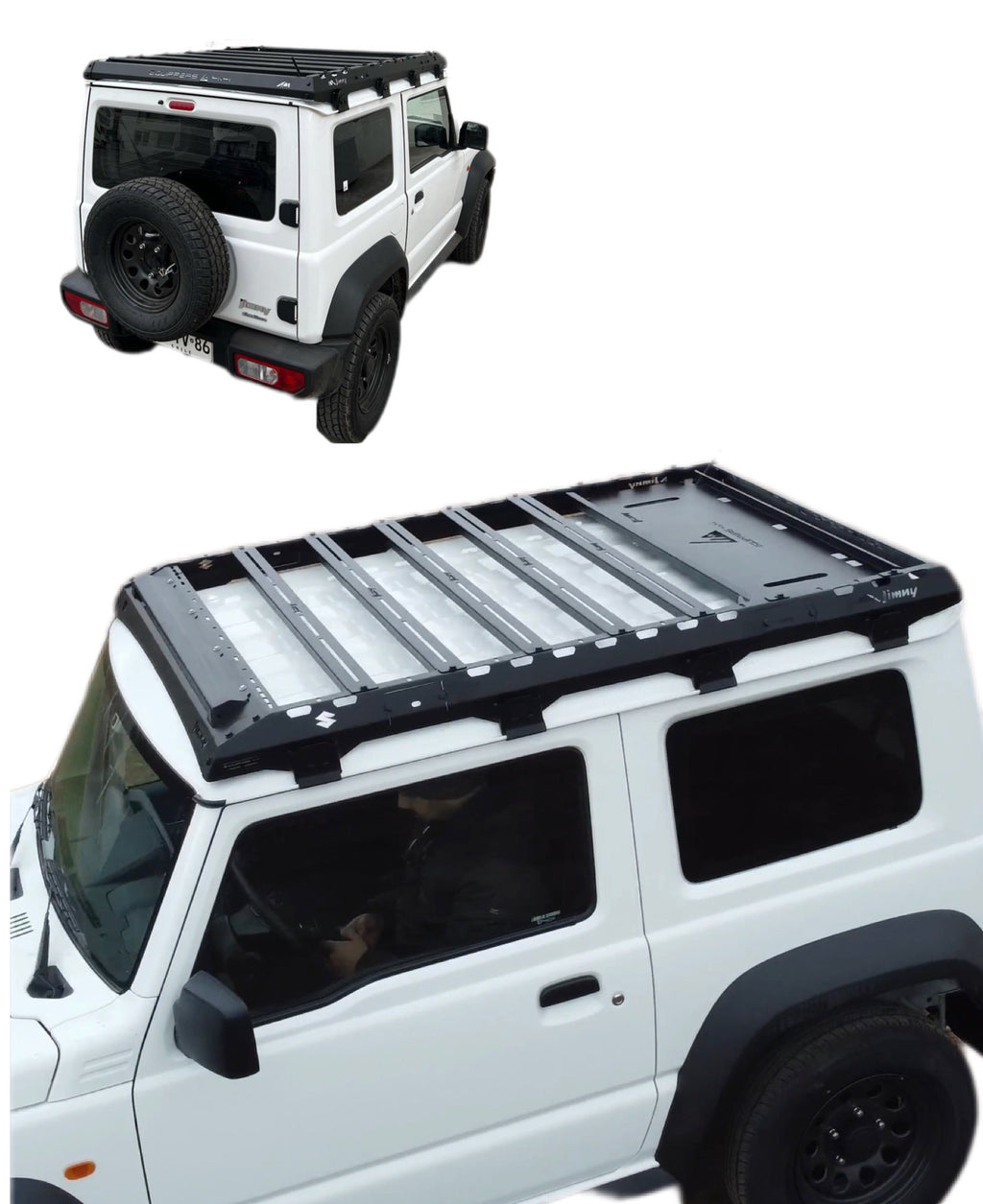 Rack de techo Suzuki New Jimny con Barra Led