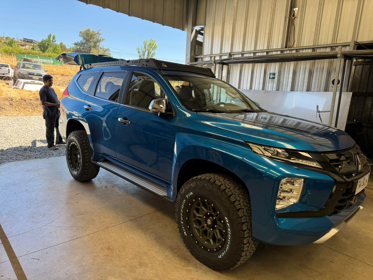 RACK DE TECHO MONTERO SPORT 2025