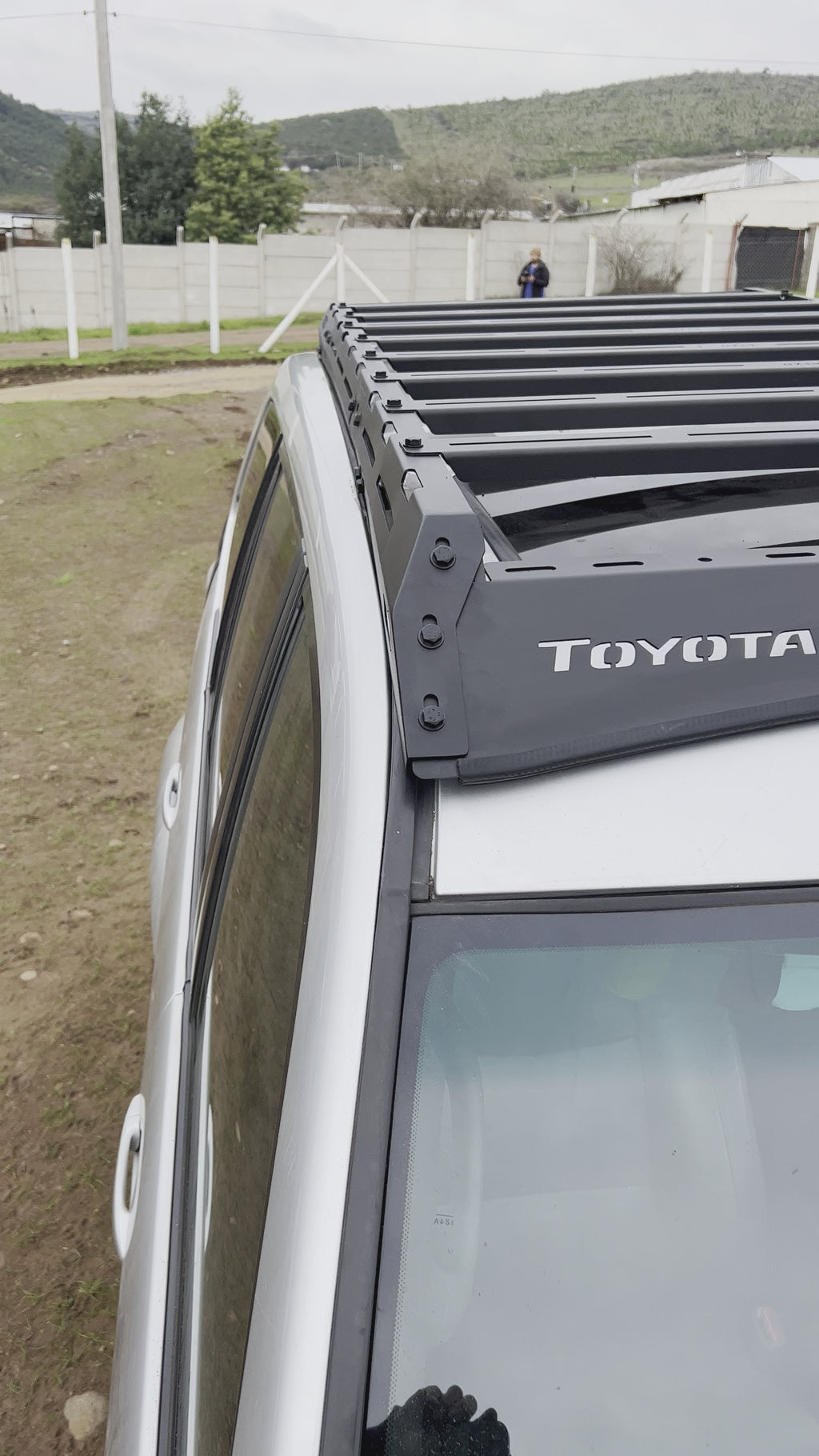 Rack de techo Toyota Prado J120