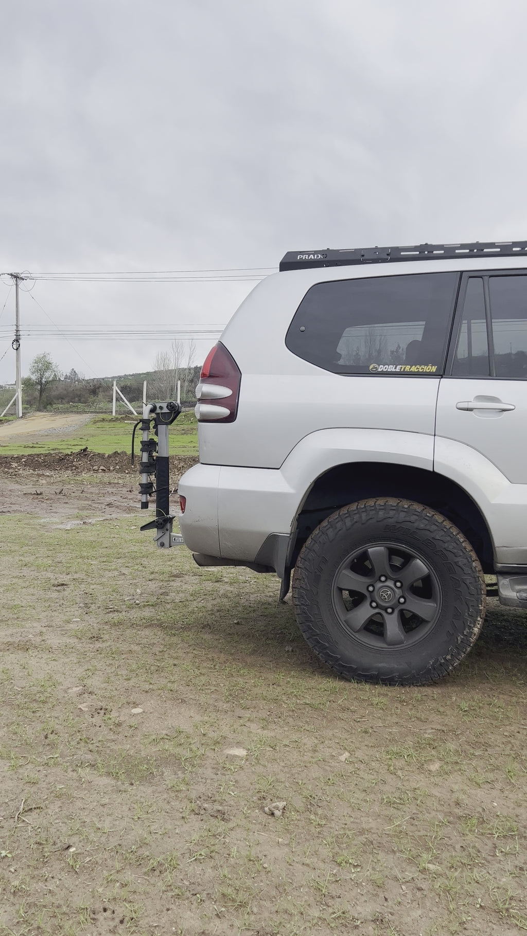 Rack de techo Toyota Prado J120
