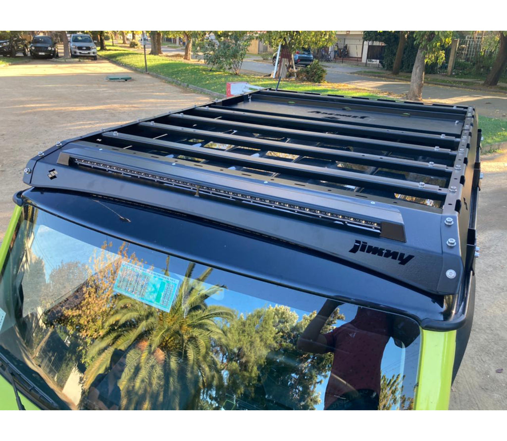 Rack de techo Suzuki New Jimny con Barra Led